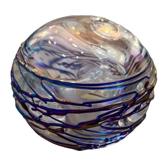 Kyle Gribskov Other - VTG.Mt St Helens MSH Iridescent Paperweight Swirl Kyle Gribskov